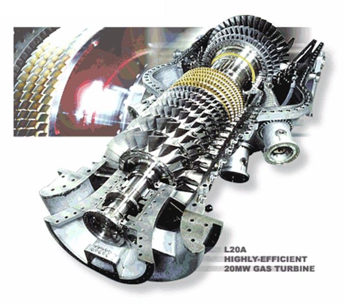 Wheelift gas turbine